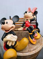 Statue, Disney beelden Minnie Mouse met Mickey Mouse zittend, Nieuw