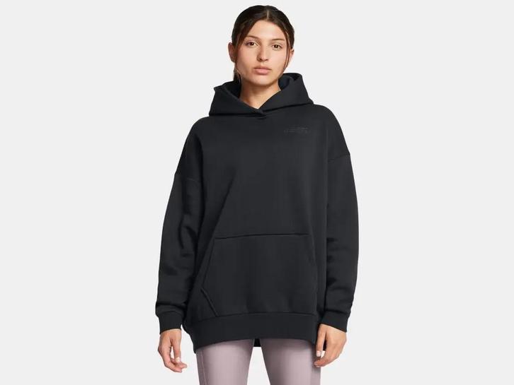 Under Armour Icon Fleece Ultra Oversized Hoody-Blk - Maat XS, Kleding | Dames, Truien en Vesten, Zwart, Nieuw, Maat 46/48 (XL) of groter