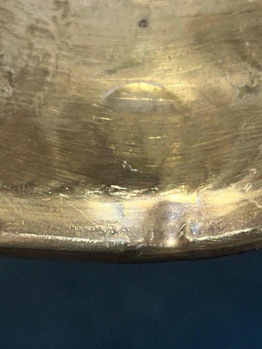 Kaarsenstandaard met oor - Messing - Zeldzame Chamberstick, Antiek en Kunst, Antiek | Overige Antiek