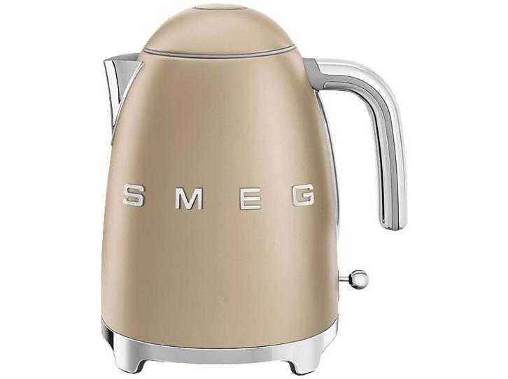 SMEG -  Waterkoker Jaren 50 Matt Champagne, Elektronische apparatuur, Waterkokers, Nieuw, 1 tot 2 liter, Verzenden