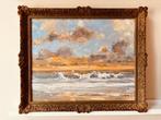 Cor Schaap (1968) - Zonsondergang Hollandse kust