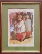 Aniello Eco (1919-2000) - I chierichetti della parrocchia, Antiek en Kunst