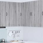 vidaXL Keuken Kast Grijs Sonoma 57 x 57 x 100 cm Bewerkt, Verzenden, Nieuw
