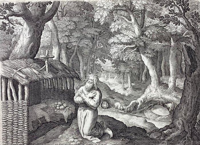 Raphael Sadeler (1560/61-1628/32), after M. De Vos - Beato, Antiek en Kunst, Antiek | Overige Antiek