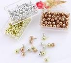 Set van 250 punaises (zilver, met bolle kop) in doosjes, Verzenden, Nieuw