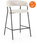 Troy - Barkruk - Copenhage Beige - zithoogte 67.5cm, Vergader- of Presentatieruimte, Ophalen of Verzenden, Nieuw zonder verpakking