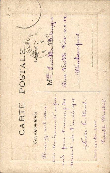 Fantasie, Vrouw / Dame / Meisje - Hoed - Glamour -, Verzamelen, Postkaarten | Buitenland