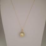 Zonder Minimumprijs - Hanger - 18 karaat Geel goud Parel -, Handtassen en Accessoires, Antieke sieraden