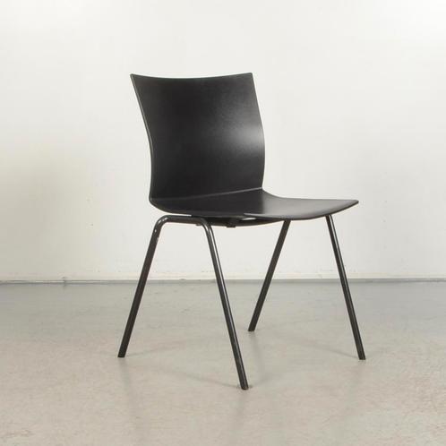 Design kantinestoel Ahrend  - Zwart - design by Sigurd Rothe, Huis en Inrichting, Stoelen, Gebruikt, Ophalen of Verzenden