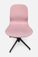 Chaise de réunion rose clair réglable sur pieds noirs, Huis en Inrichting, Stoelen, Ophalen, Nieuw