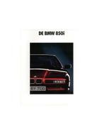 1990 BMW 8 SERIE COUPE BROCHURE NEDERLANDS, Ophalen of Verzenden