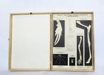 Lesmateriaal - Vintage educatief anatomisch handboek van de