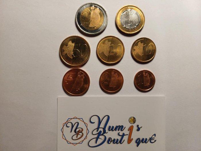 Frankrijk. Training Token Set 1998, Postzegels en Munten, Munten | Europa | Niet-Euromunten