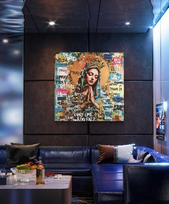 Nina Nox - Mater Verbi X:, Antiquités & Art, Art | Peinture | Moderne