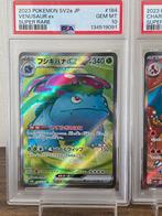 Pokémon - 3 Graded card - Bulbasaur, Dracaufeu, Tortank