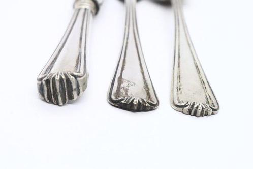 Ménagère (3) - Argent 833 - Ensemble de couverts pour, Antiek en Kunst, Antiek | Zilver en Goud