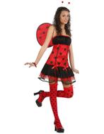 Carnavals verkleed pakje lieveheersbeestje voor dames, Hobby en Vrije tijd, Ophalen of Verzenden, Nieuw