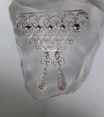 Zilver, (fijn) uitgesneden sieraad - Broche - Art Nouveau, Antiek en Kunst