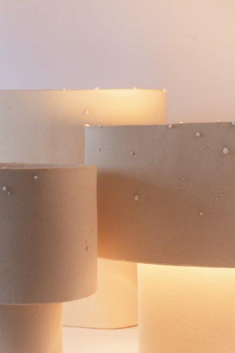 Lucas Huillet - Tafellamp - Steengoed, Antiquités & Art, Art | Objets design