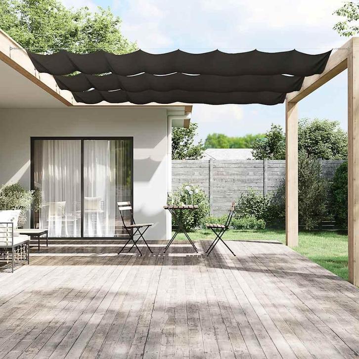 vidaXL Luifel verticaal 60x800 cm oxford stof, Tuin en Terras, Parasols, Nieuw, Verzenden