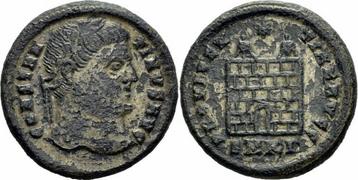 324-325 Roemisches Kaiserreich Constantin I Follis Cyzicu..., Verzenden
