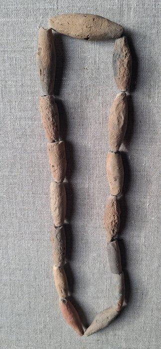 Antieke terracotta kralen - Djenné, Dogon - Mali (Zonder, Antiquités & Art, Art | Art non-occidental