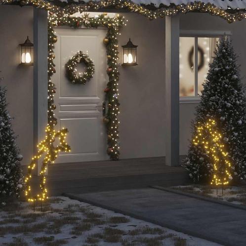 vidaXL Kerstverlichting meteoor met grondpinnen 115 LEDs 89, Diversen, Kerst, Nieuw, Verzenden