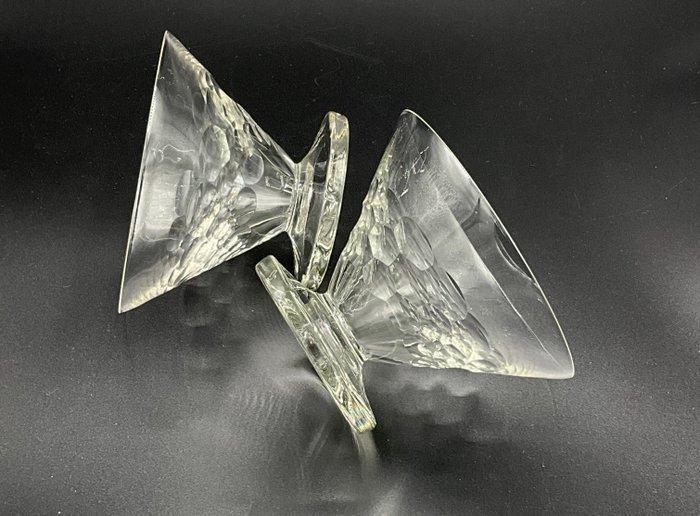 Doyen - Champagneglas (10) - Lido - Glas - Verres Art Deco, Antiek en Kunst, Antiek | Meubels | Tafels