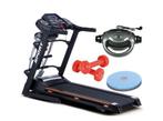 Complete thuisworkout loopband met dumbbells en buikspier..., Sport en Fitness, Ophalen of Verzenden, Nieuw