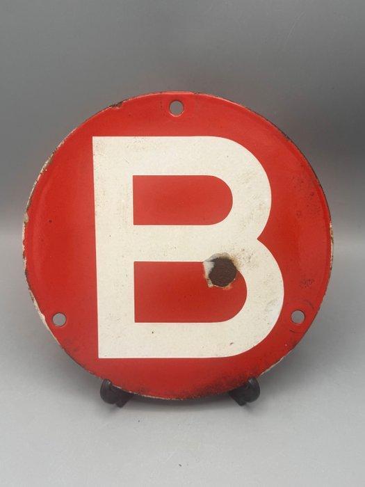 Brandweer sleutel bord - Emaille bord - Emaille, Antiquités & Art, Antiquités | Assiettes décoratives & Carrelages