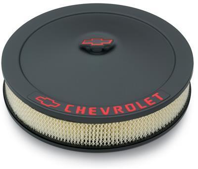Luchtfilter Chevrolet 14 inch zwart wrinkle, Autos : Pièces & Accessoires, Filtres, Envoi