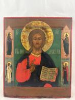 Icoon - Christus Pantokrator - Hout, Antiek en Kunst, Kunst | Niet-Westerse kunst