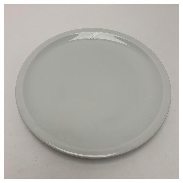 Bieden: CRN Durable Marine Porcelain Dinner Plate with Chro, Huis en Inrichting, Keuken | Servies, Ophalen of Verzenden