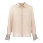 Liu Jo • blouse nude shine • XS (IT40), Kleding | Dames, Verzenden, Liu Jo, Beige, Maat 42/44 (L)