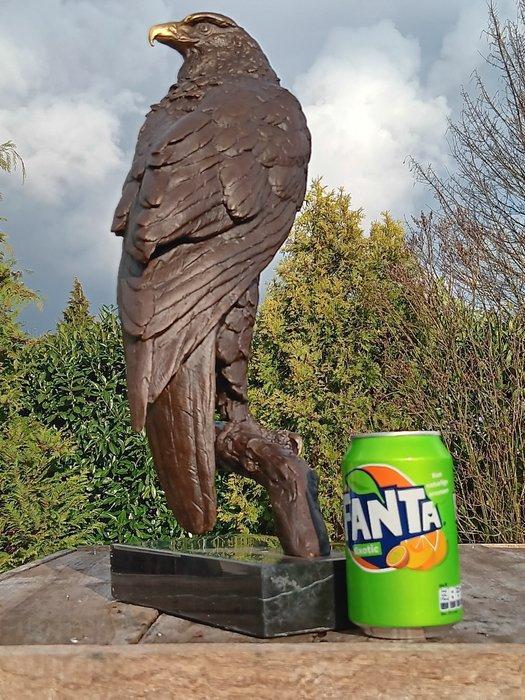 turner - sculptuur, BRONZEN BEELDHOUWWERK VAN EEN ADELAAR IN, Antiquités & Art, Art | Objets design