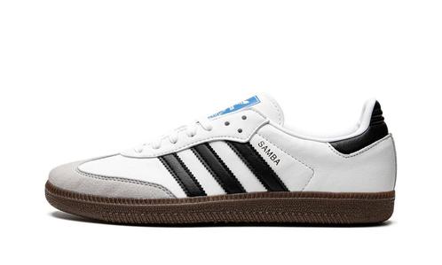 Adidas Samba Vegan Cloud White Core Black - Maat 40 EU, Kleding | Heren, Schoenen, Ophalen of Verzenden