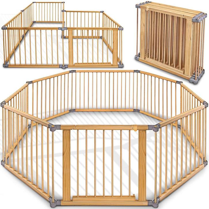 KIDUKU® XXL Babybox - Grondbox - Speelbox - Kinderbox - 7,2m, Tuin en Terras, Overige Tuin en Terras, Verzenden