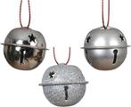 Christmas bells wedding wands kerstbelletjes zilver 25 mm, Huis en Inrichting, Nieuw
