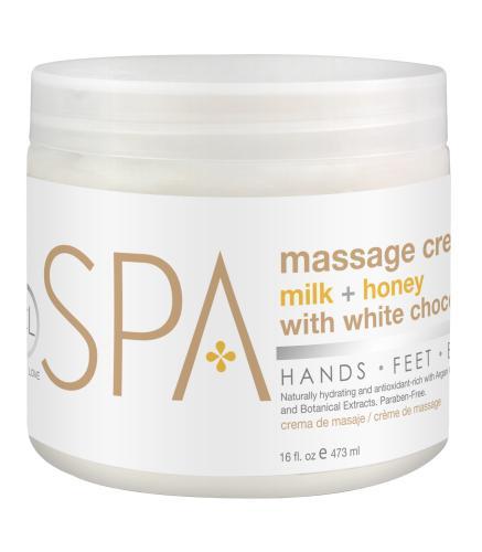 BCL SPA Massage Cream 473ml Milk + Honey w/ White Chocolate, Bijoux, Sacs & Beauté, Beauté | Soins du corps, Envoi