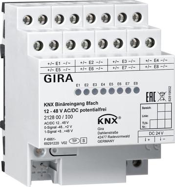 Système de bus dentrée binaire Gira KNX sur rail DIN -, Verzenden