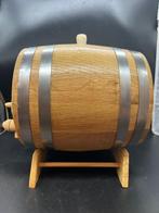 Wijnaccessoire - Houten vat van 5 liter als eerbetoon aan, Nieuw