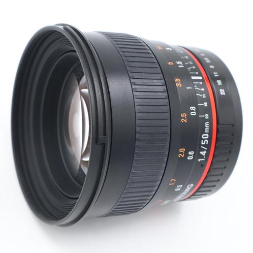 Samyang 50mm F/1.4 AS UMC Canon | Tweedehands, Audio, Tv en Foto, Foto | Lenzen en Objectieven, Zo goed als nieuw, Verzenden