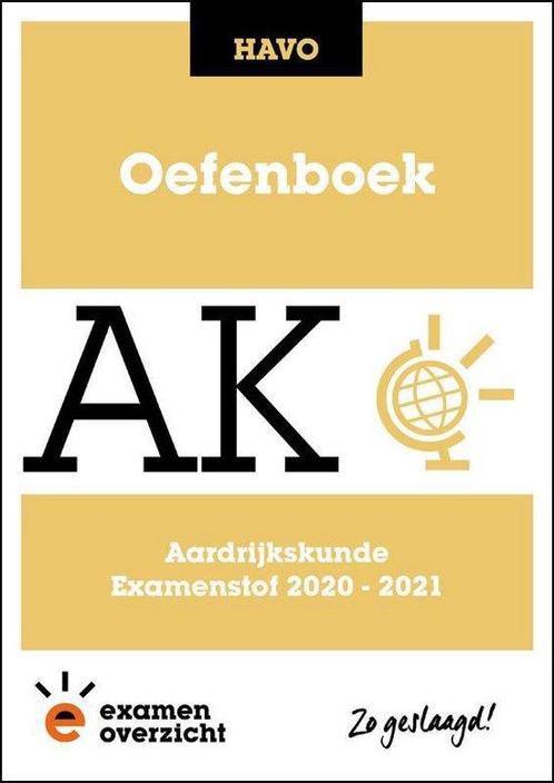 ExamenOverzicht - Oefenboek Aardrijkskunde HAVO, Livres, Livres scolaires, Envoi
