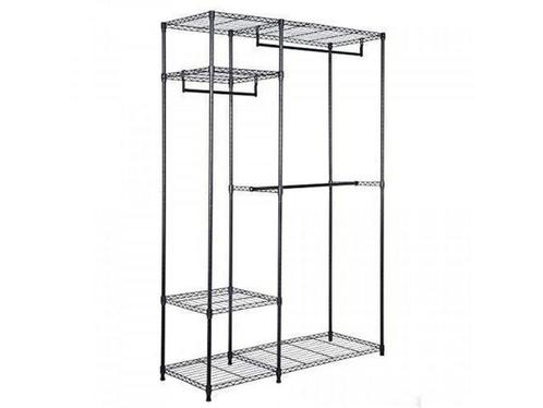 Coast Draagbare stalen kast hanger opslag Rack organisator, Huis en Inrichting, Woonaccessoires | Overige, Nieuw, Verzenden