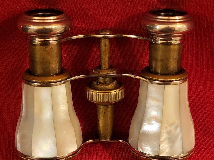 Zoom binoculars - Opernglas - 1880-1910 - Frankrijk -, Verzamelen, Foto-apparatuur en Filmapparatuur
