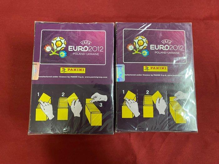 2012 Panini 2 Box sigillati da 100 bustine ciascuno Box -, Verzamelen, Stickers