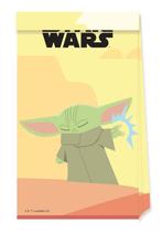 Star Wars Uitdeelzakjes Baby Yoda 4st, Verzenden, Nieuw