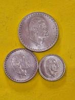 Egypte. 1970 tot 2005, 3 stuks zilver (Sans Prix de Réserve), Postzegels en Munten