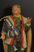 Crèche - Faïence, Bois, Textile - Figurine de la crèche -