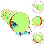 vidaXL Kinderspeeltunnel met 250 ballen 175 cm polyester, Kinderen en Baby's, Verzenden, Nieuw